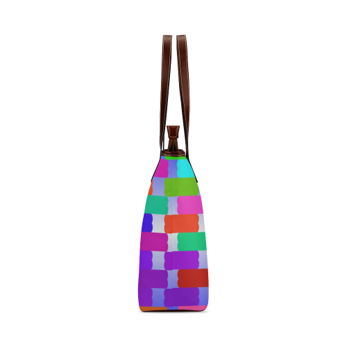 funny vivid pattern 2 Shoulder Tote Bag (Model 1646)