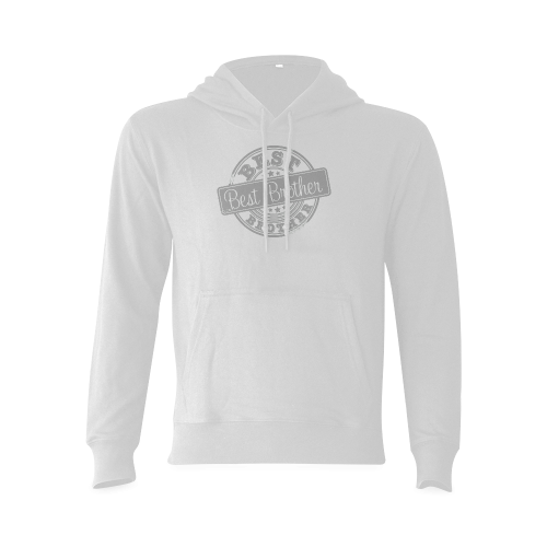 Best Brother grey Oceanus Hoodie Sweatshirt (Model H03)