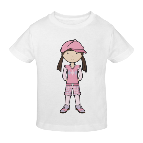 Golf Girl Pink - vintage golfing outfit