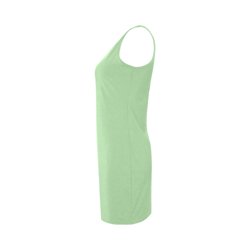 Pistachio Color Accent Medea Vest Dress (Model D06)