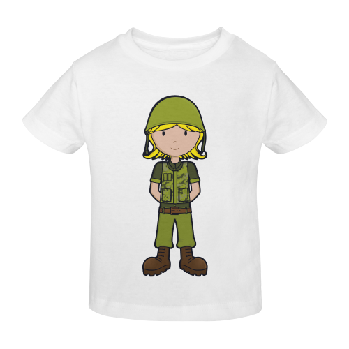 Future Soldier - Army Girl illustration no text