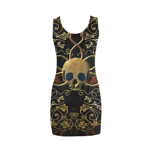 Amazing skull Medea Vest Dress (Model D06)