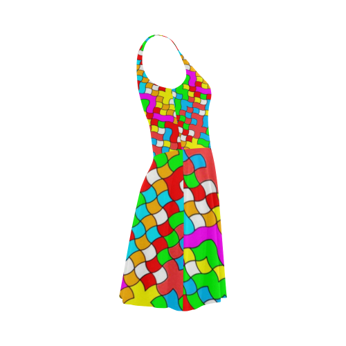 school party colorful Atalanta Sundress (Model D04)