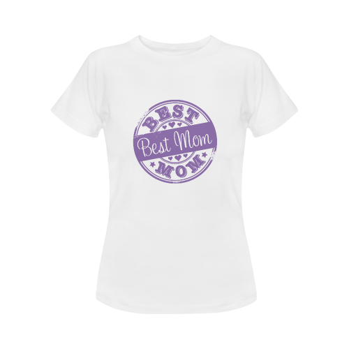 best mom purple mother Women's Classic T-Shirt (Model T17）