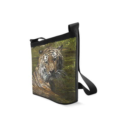 animal artstudion 15416 tiger Crossbody Bags (Model 1613)