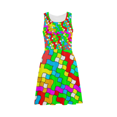 school party colorful Atalanta Sundress (Model D04)