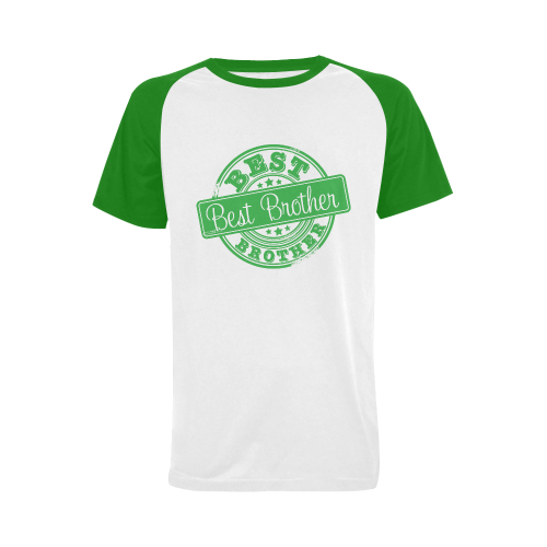 Best Brother green Men's Raglan T-shirt (USA Size) (Model T11)