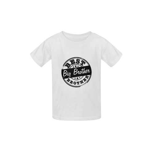 best big brother black Kid's  Classic T-shirt (Model T22)