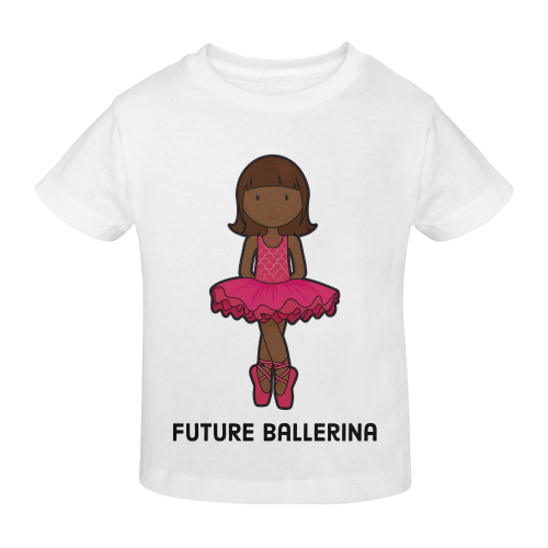 Future Ballerina - dance ballet girl illustration