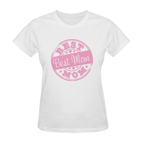 best mom pink mother Sunny Women's T-shirt (Model T05)