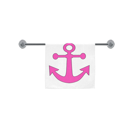 Pink Anchor Custom Towel 16"x28"