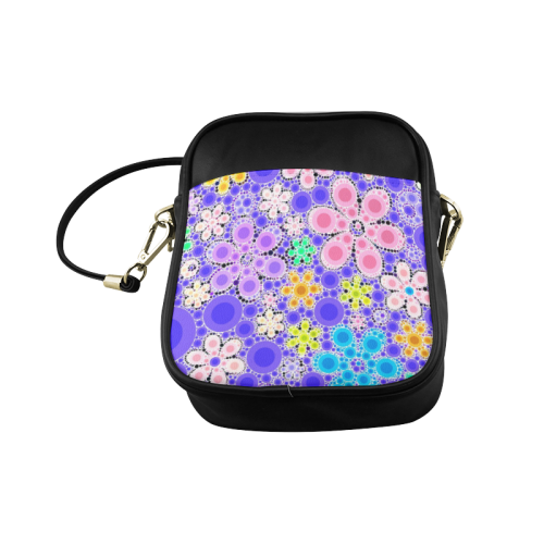 Bubble Flowers Sling Bag (Model 1627)