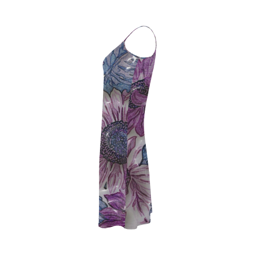 plastic flowers Alcestis Slip Dress (Model D05)