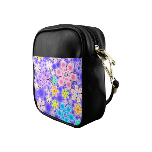 Bubble Flowers Sling Bag (Model 1627)