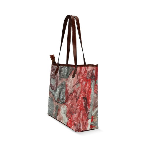 strange abstract 3 Shoulder Tote Bag (Model 1646)