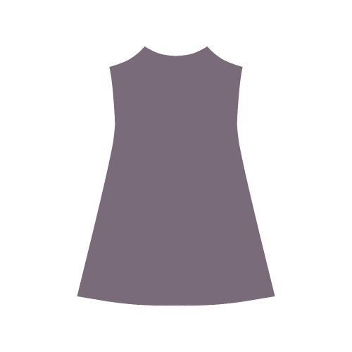 Vintage Violet Color Accent Alcestis Slip Dress (Model D05)