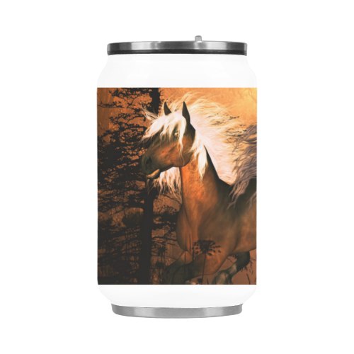 Horses Stainless Steel Vacuum Mug (10.3OZ)