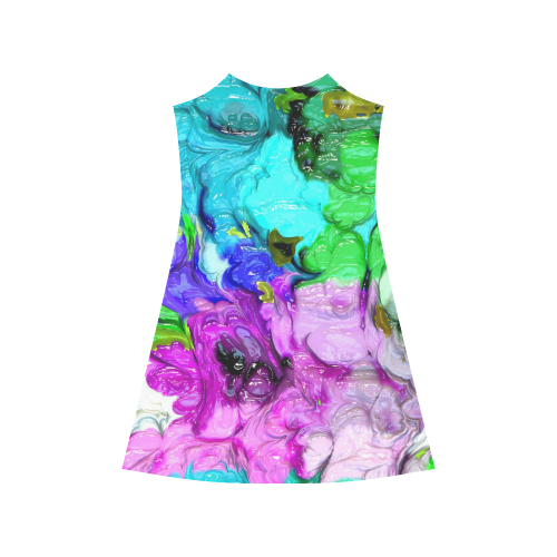 strange abstract 4 Alcestis Slip Dress (Model D05)
