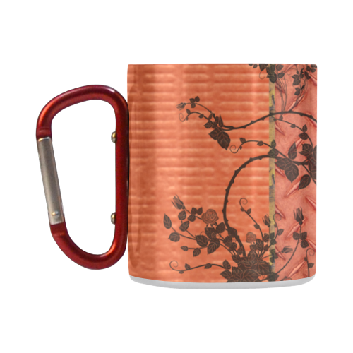 Clef with roses Classic Insulated Mug(10.3OZ)