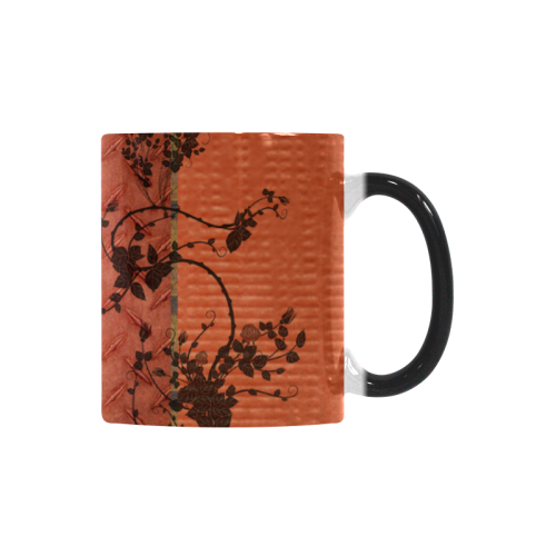 Clef with roses Custom Morphing Mug