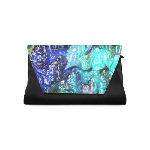 strange abstract 1 Clutch Bag (Model 1630)