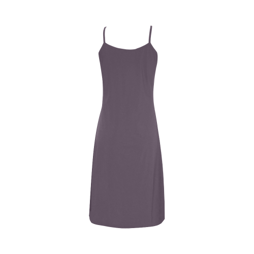 Vintage Violet Color Accent Alcestis Slip Dress (Model D05)