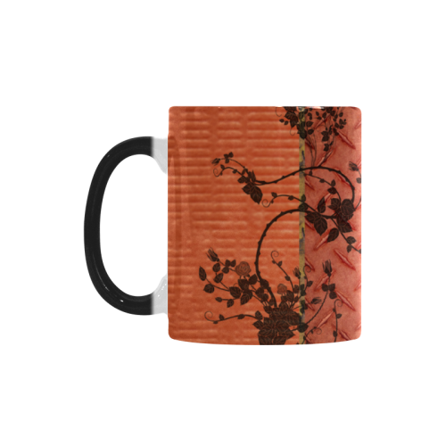 Clef with roses Custom Morphing Mug