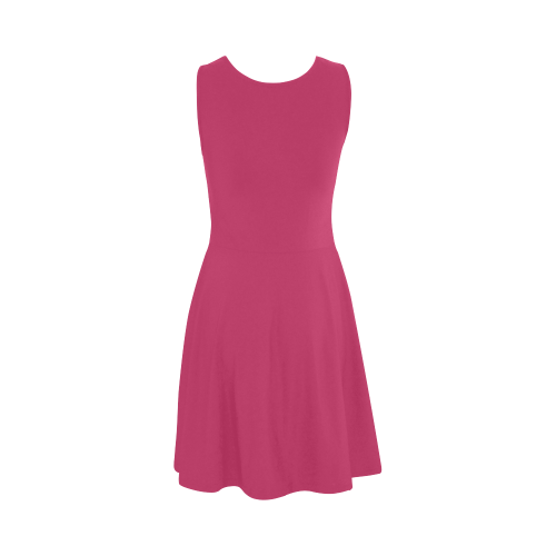 Raspberry Sorbet Color Accent Atalanta Sundress (Model D04)