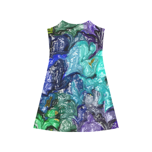 strange abstract 1 Alcestis Slip Dress (Model D05)