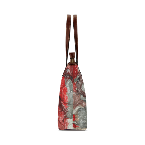 strange abstract 3 Shoulder Tote Bag (Model 1646)