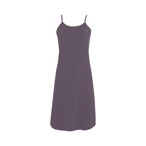 Vintage Violet Color Accent Alcestis Slip Dress (Model D05)