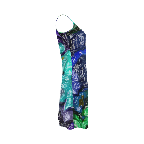 strange abstract 1 Alcestis Slip Dress (Model D05)