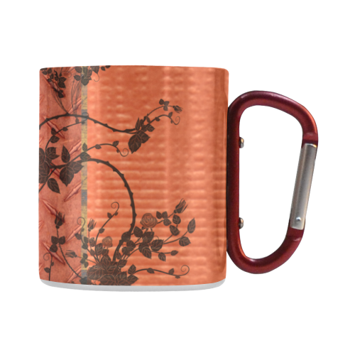 Clef with roses Classic Insulated Mug(10.3OZ)