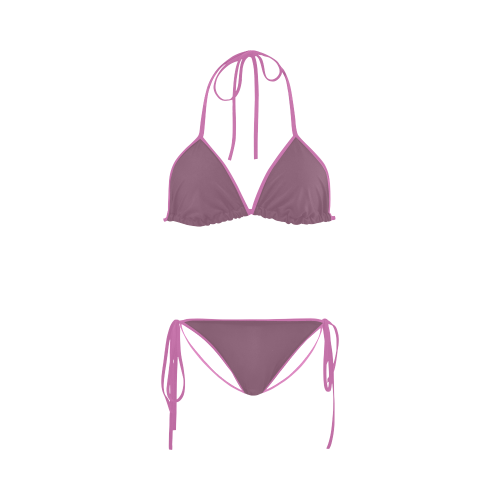 Grape Nectar Color Accent Custom Bikini Swimsuit