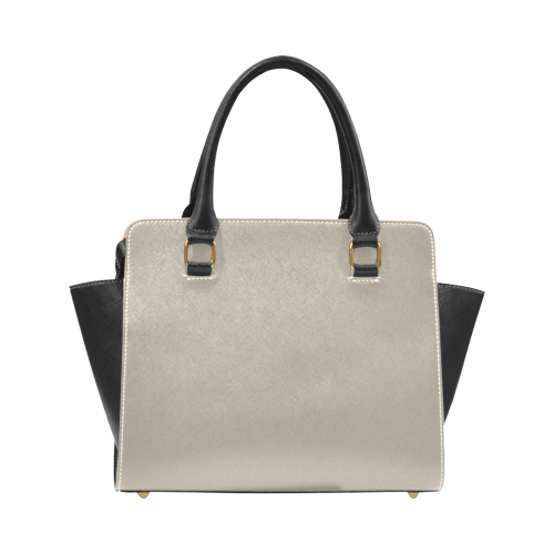 Aluminum Color Accent Rivet Shoulder Handbag (Model 1645)