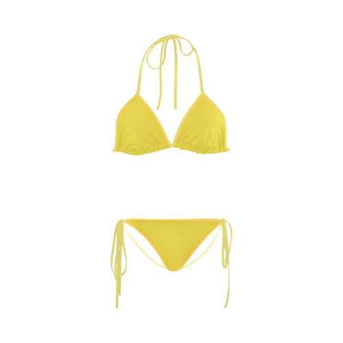 Buttercup Color Accent Custom Bikini Swimsuit