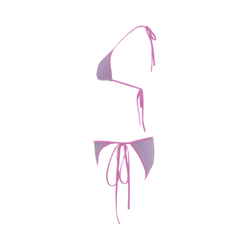 Regal Orchid Color Accent Custom Bikini Swimsuit