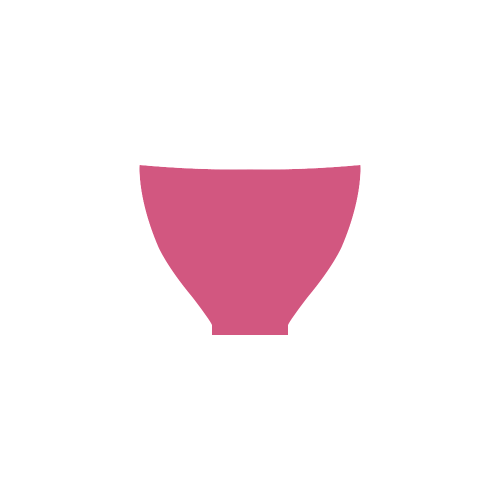 Raspberry Sorbet Color Accent Custom Bikini Swimsuit