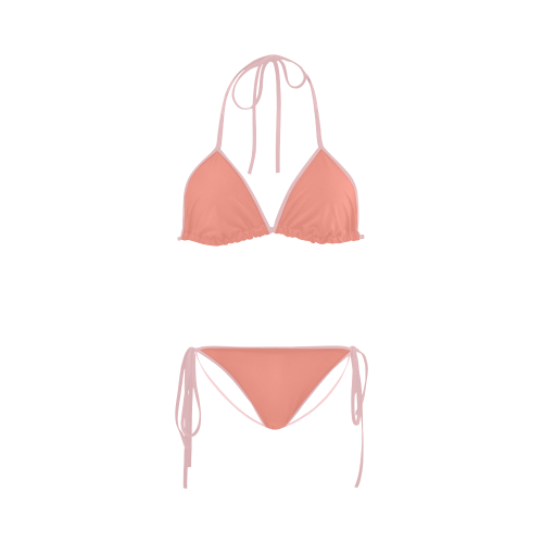Desert Flower Color Accent Custom Bikini Swimsuit