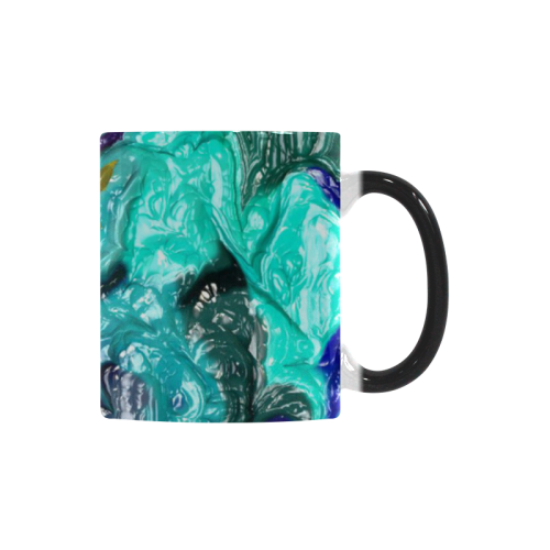 strange abstract 1 Custom Morphing Mug