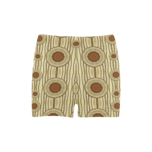Decorative wood Briseis Skinny Shorts (Model L04)