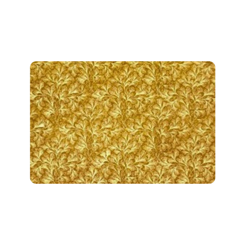 Vintage Floral Lace Leaf Yellow