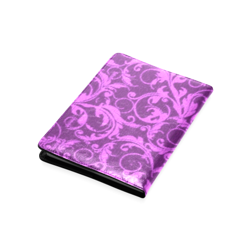Vintage Swirls Winterberry Orchid Purple Custom NoteBook A5