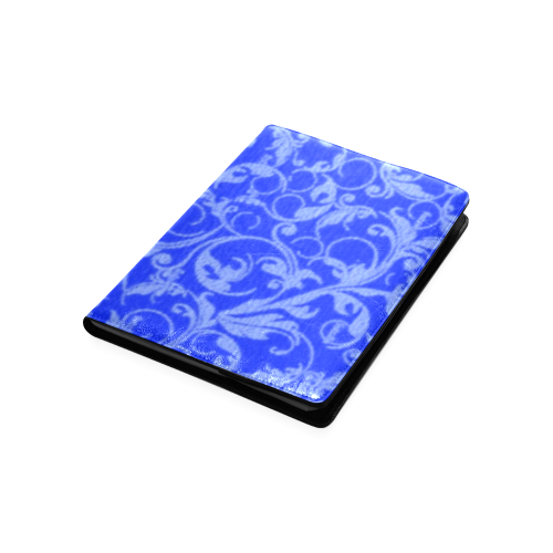 Vintage Swirls Sapphire Blue Custom NoteBook B5