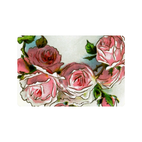 Vintage Pink Rose Floral