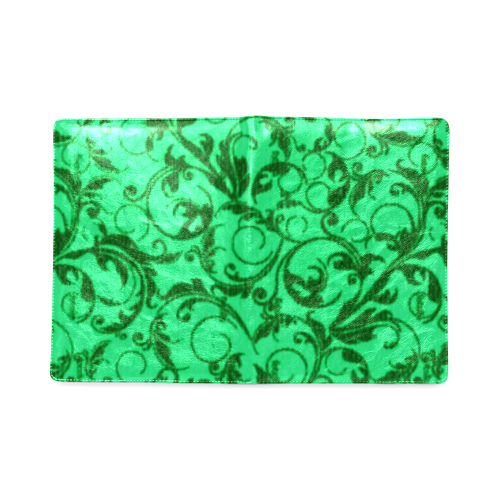 Vintage Swirls Green Custom NoteBook B5