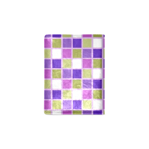 Harlequin Sage Green Lavender Purple Color Tiles Custom NoteBook B5