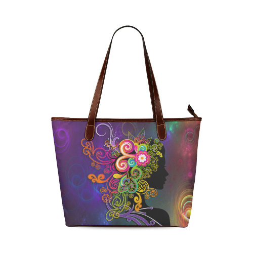 ladies decor Shoulder Tote Bag (Model 1646)