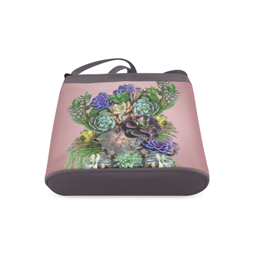 large succulent display Crossbody Bags (Model 1613)