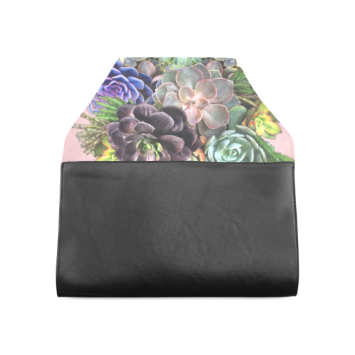 large succulent display Clutch Bag (Model 1630)